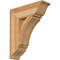 Ekena Millwork Thorton Traditional Rough Sawn Bracket, Western Red Cedar, 6"W x 20"D x 24"H BKT06X20X24THR01RWR - alternate 1